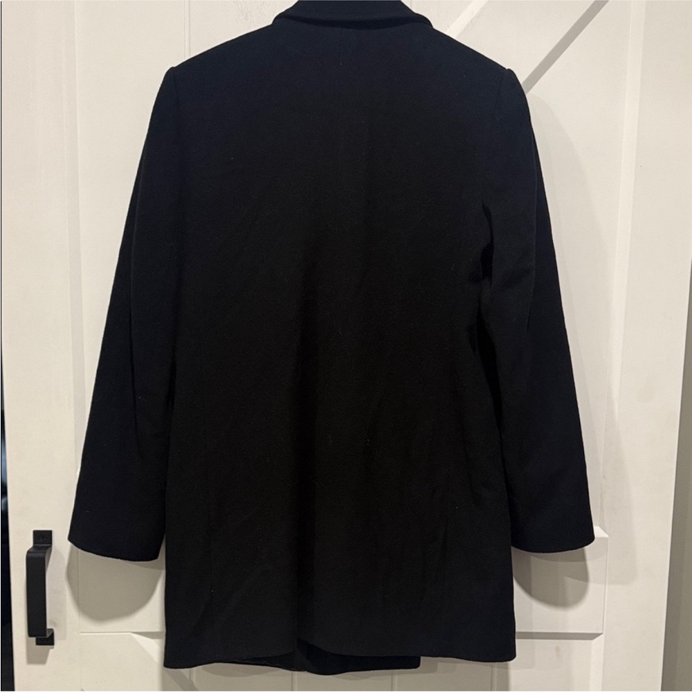 L.L. Bean Women's Black Peacoat EUC wm sz 10 - Picture 6 of 7